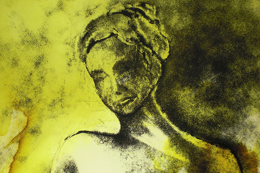 Detail Glass Painting