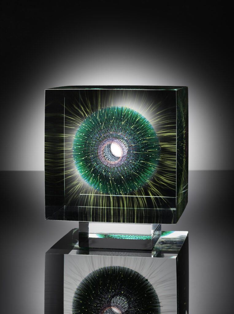 Green Anemone · 2024 · © W. Grootens