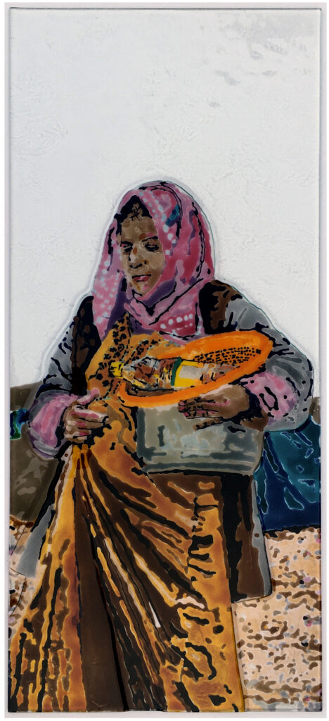 Good Hope <br/>2022 · 40 x 90 x 0.6 cm · © Elke Mank