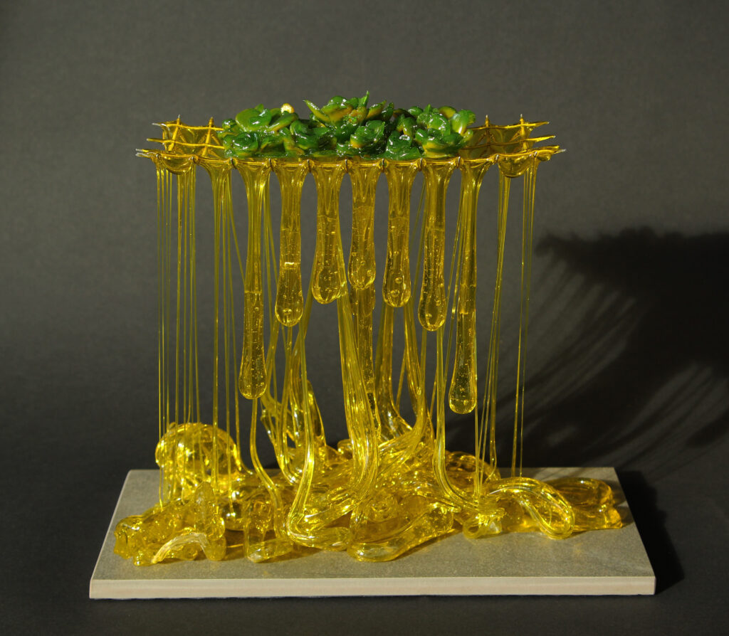 Planta 3 · 2024 · 21 cm x 10 cm x 20 cm · © Georg Linden