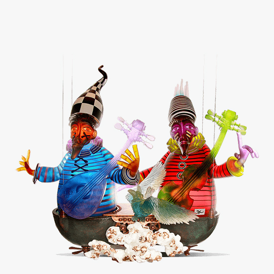 UP IN THE AIR – Safari Glass Tales Collection, Masterpiece · 2013